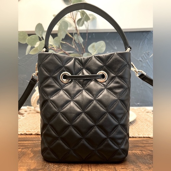 NWOT! Kate Spade New York Natalia Small Bucket Bag Quilted - Picture 3 of 11